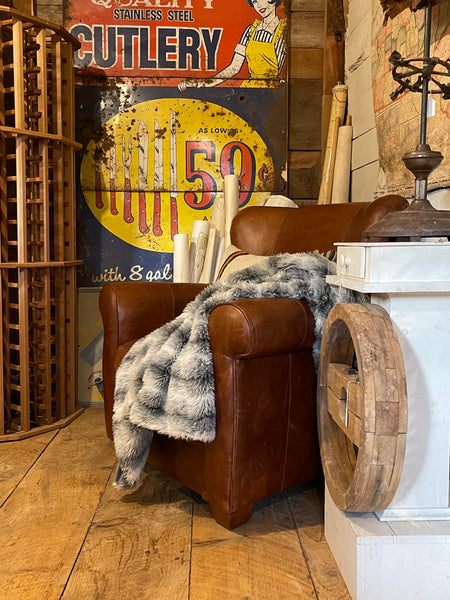 Leather Bauhaus Club Chair