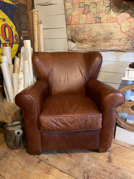 Leather Bauhaus Club Chair