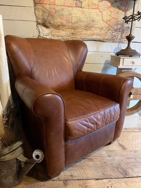 Leather Bauhaus Club Chair