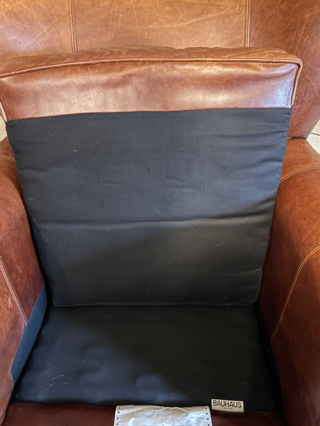 Leather Bauhaus Club Chair
