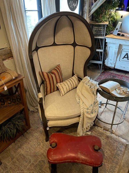 Restoration Hardware Versailles Chair in Belgian Linen - Sand