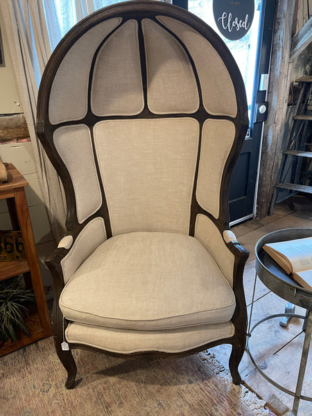 Restoration Hardware Versailles Chair in Belgian Linen - Sand