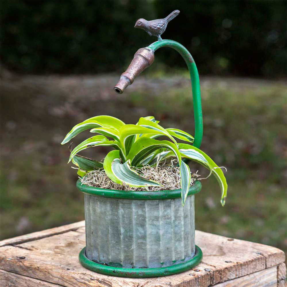Garden Hose Small Round Planter – Decor by The Olde 1840