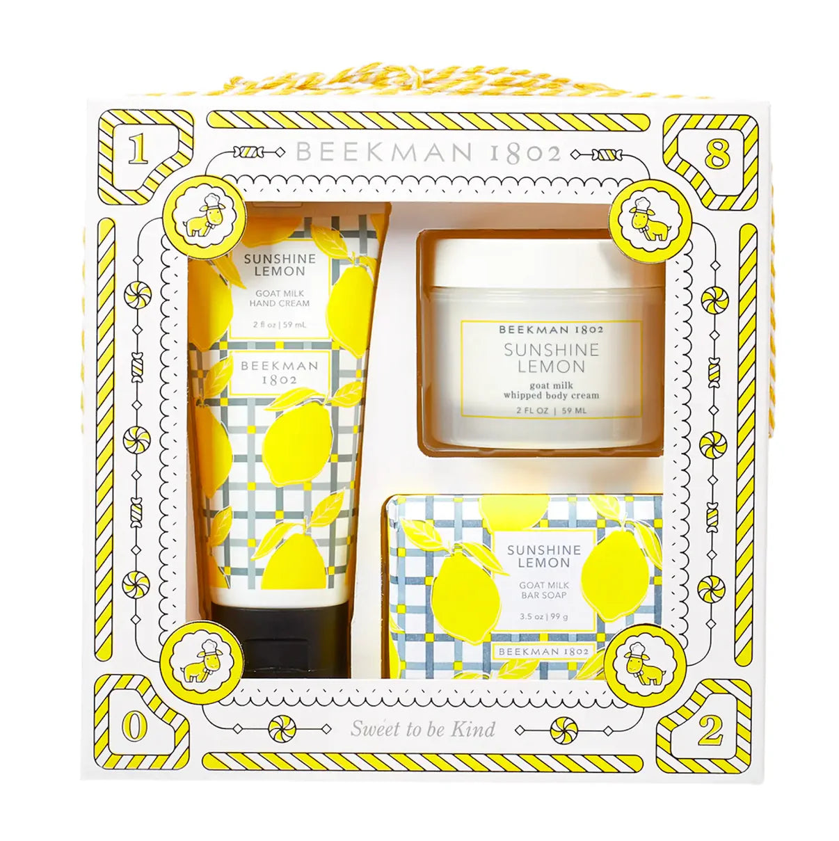 Beekman 1802 Goat Milk - Sunshine Lemon - Small Gift Set