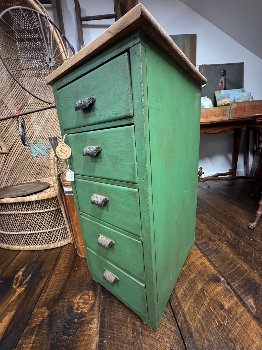 Antique Chest of Drawers – Dresser by The Olde 1840