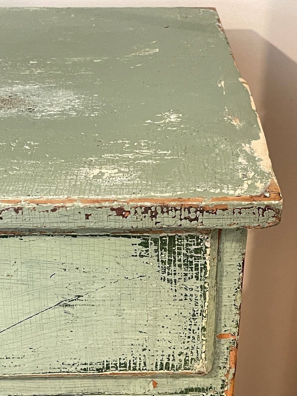 Antique Green Farmhouse Cupboard | Distressed Patina Wood Sideboard Cabinet – Furniture by The Olde 1840