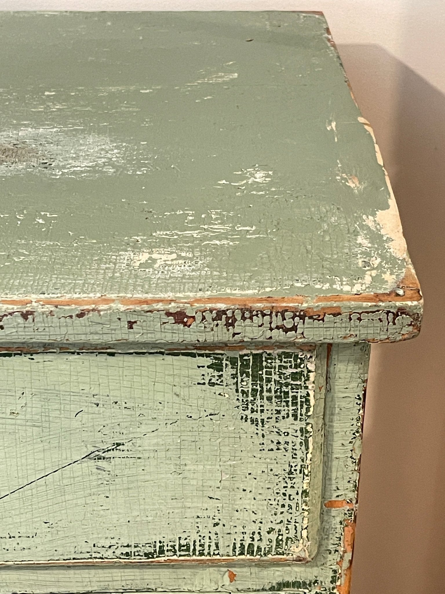 Antique Green Farmhouse Cupboard | Distressed Patina Wood Sideboard Cabinet – Furniture by The Olde 1840