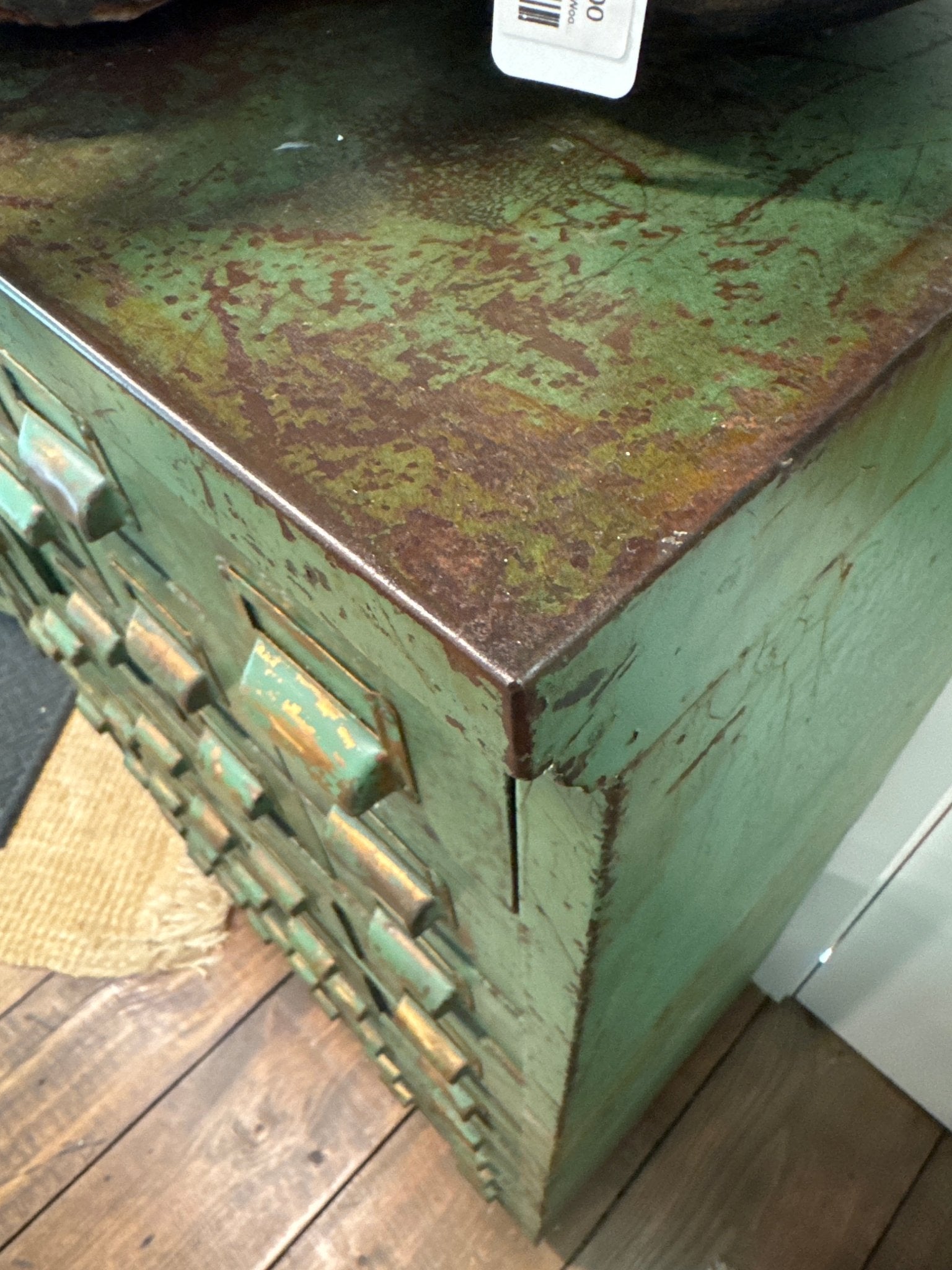 Antique Industrial Apothecary / Card Catalog Cabinet – by The Olde 1840