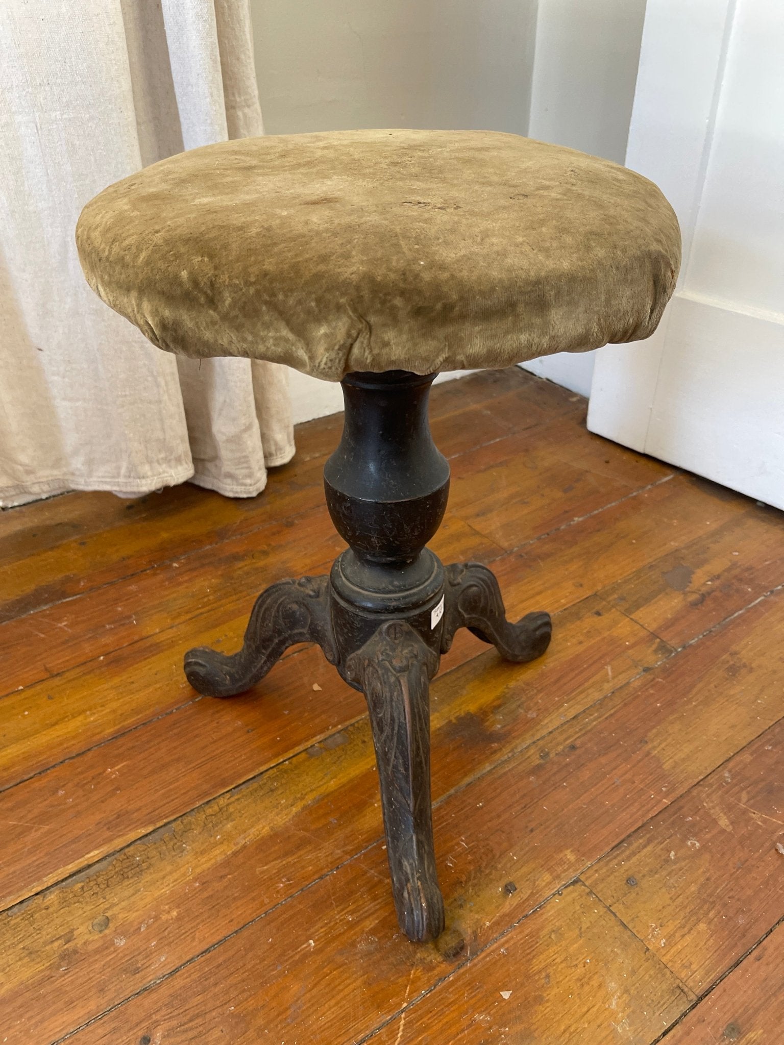 Antique Victorian Cast Iron Legs Piano Stool – Furniture by The Olde 1840