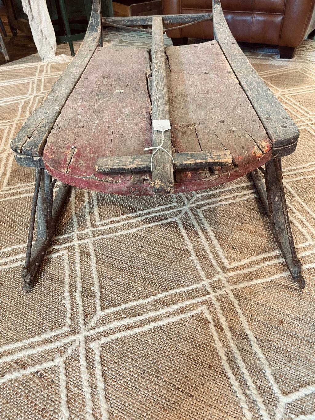 Antique Wooden Sled Coffee Table – Furniture by The Olde 1840