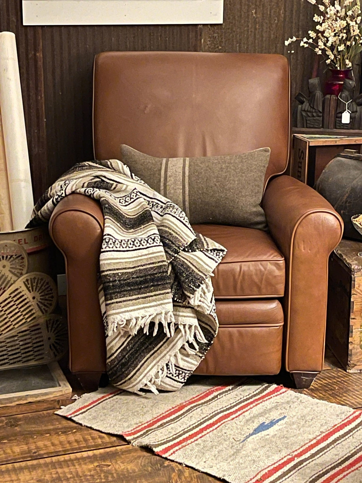 BarcaLounger Atlantis Leather Recliner – Furniture by The Olde 1840