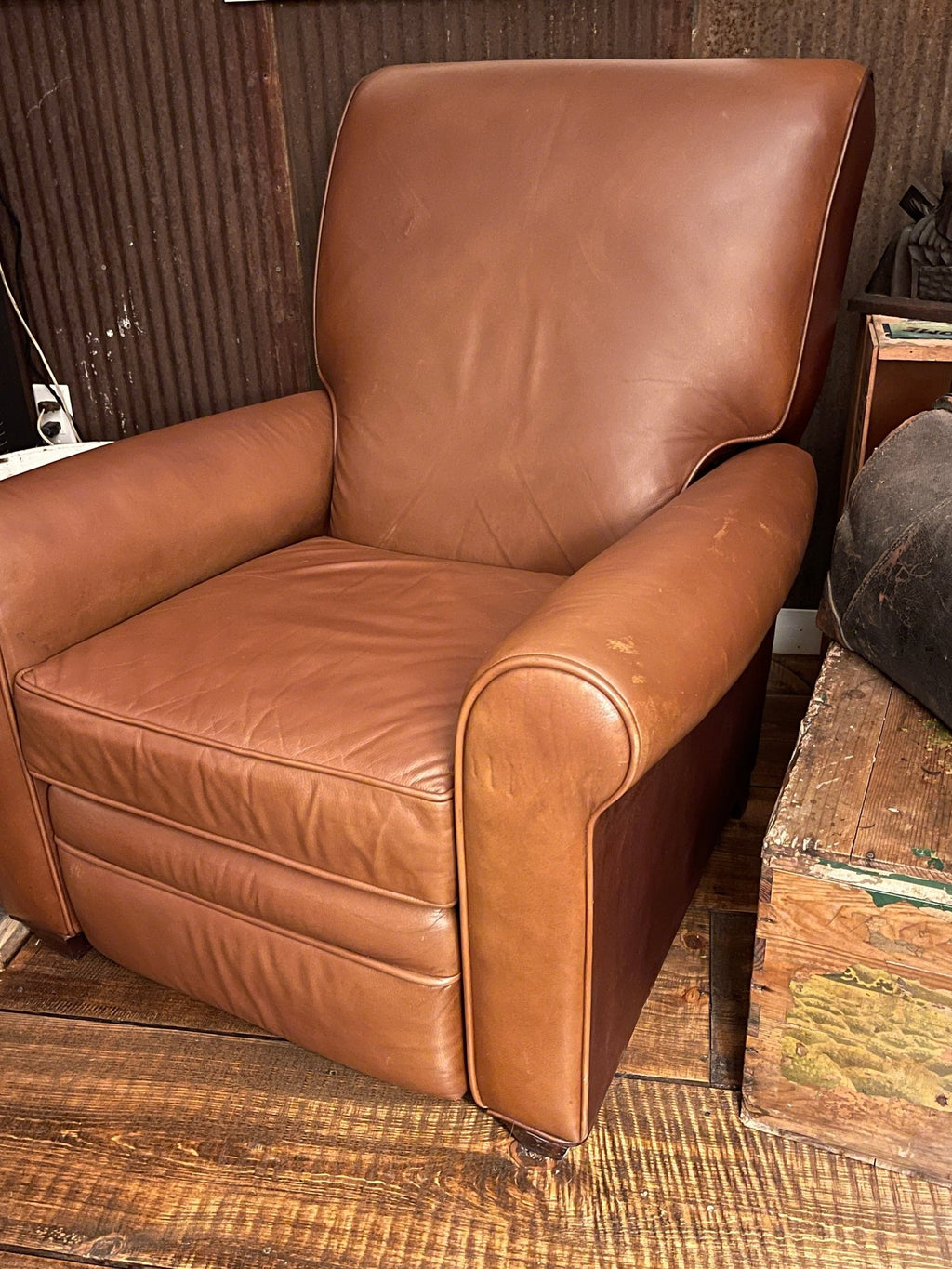 BarcaLounger Atlantis Leather Recliner – Furniture by The Olde 1840