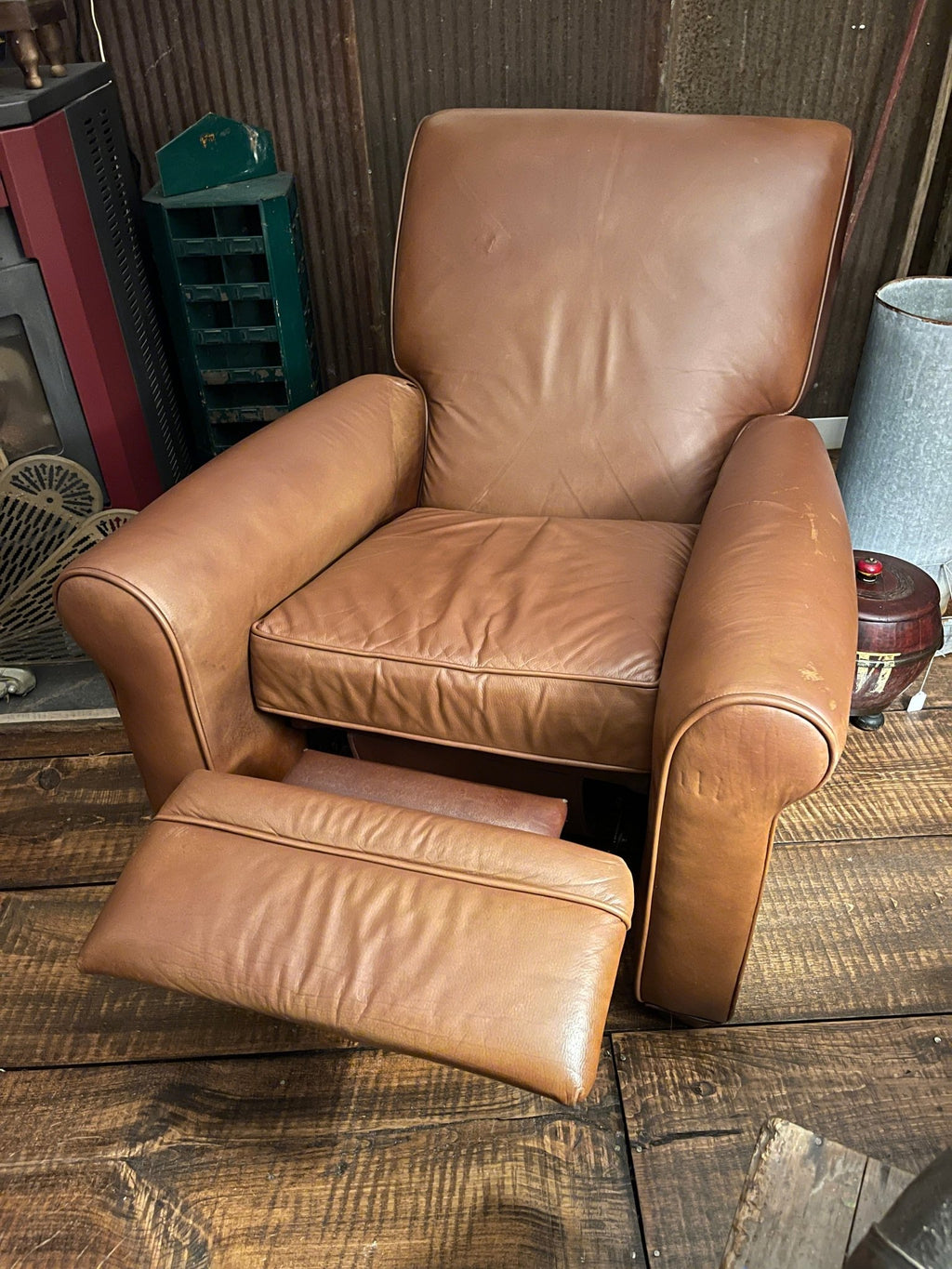 BarcaLounger Atlantis Leather Recliner – Furniture by The Olde 1840
