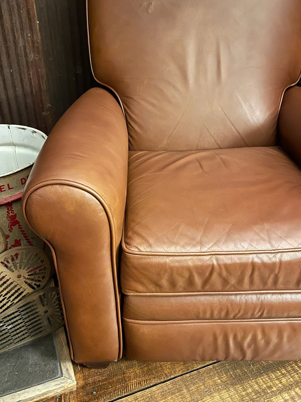 BarcaLounger Atlantis Leather Recliner – Furniture by The Olde 1840