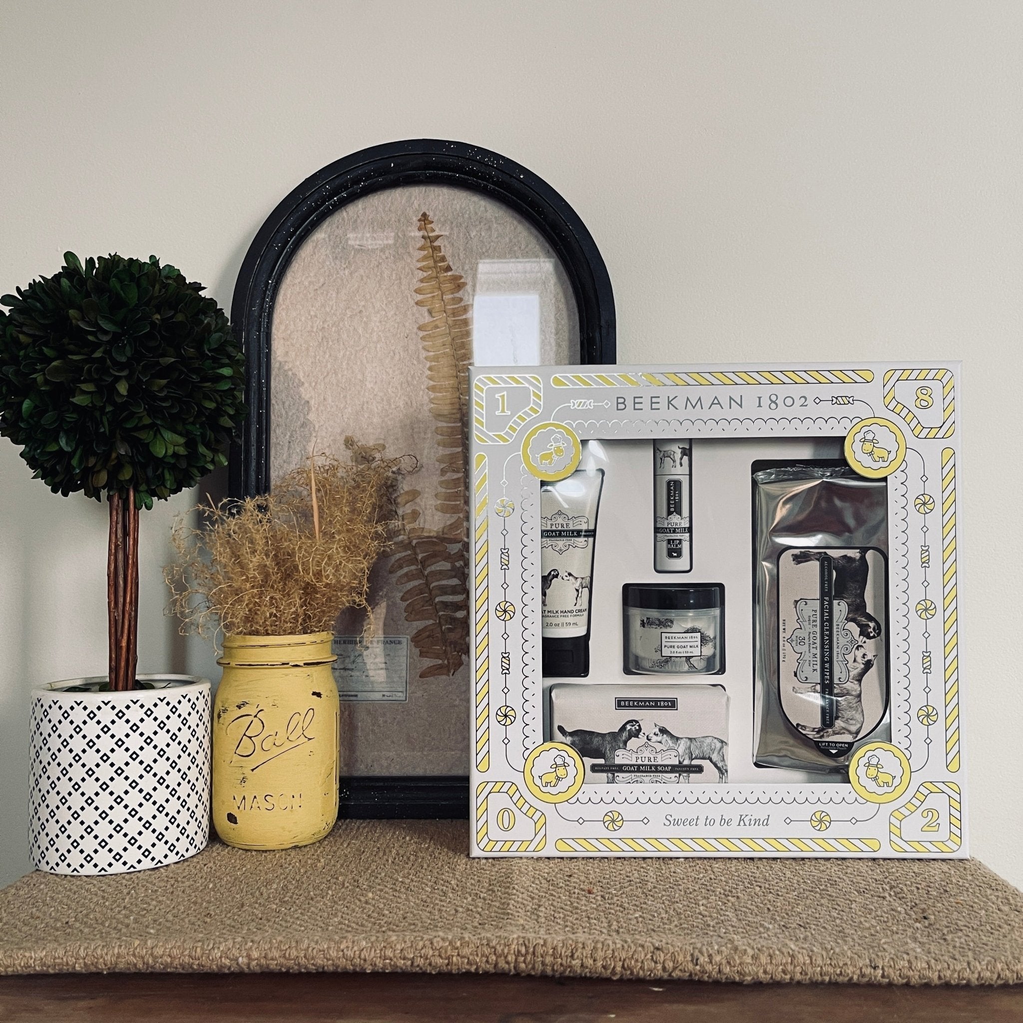 Beekman 1802 Goat Milk - Pure, Fragrance Free Formula - Large Gift Set – Home & Garden by The Olde 1840