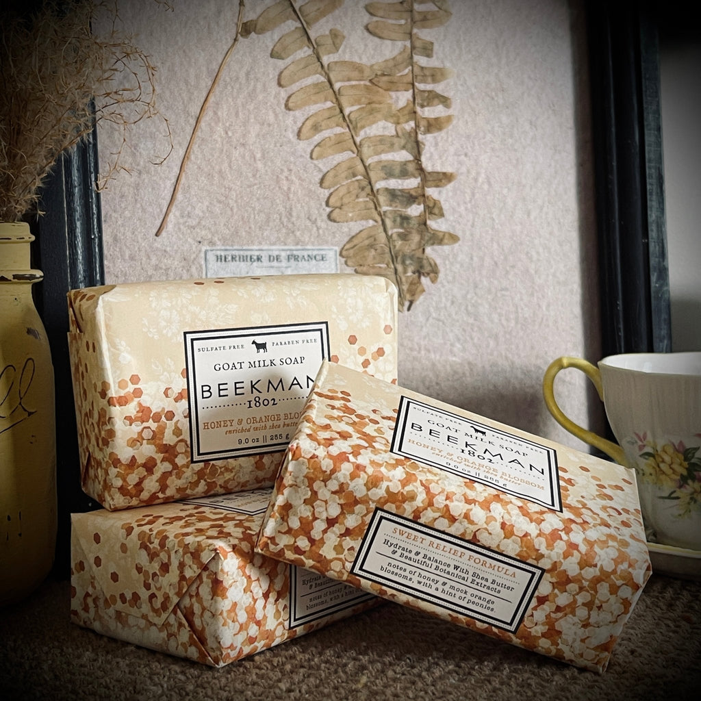 Beekman 1802 Goat Milk Soap Bar - Honey & Orange Blossom – Home & Garden by The Olde 1840
