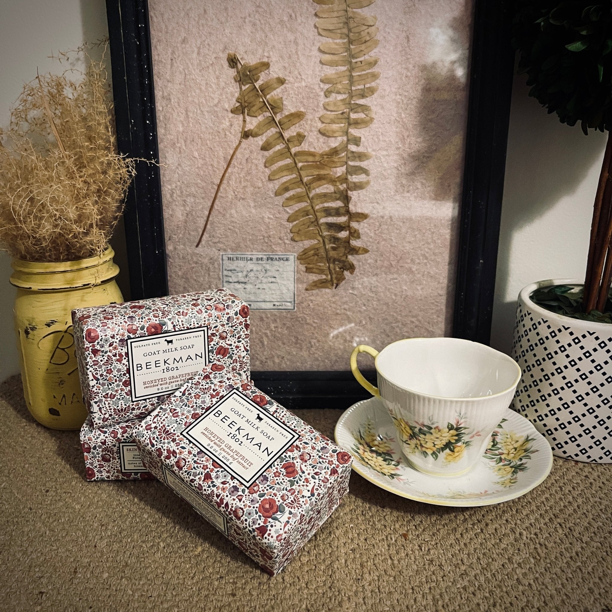 Beekman 1802 Goat Milk Soap Bar – Honeyed Grapefruit – Home & Garden by The Olde 1840