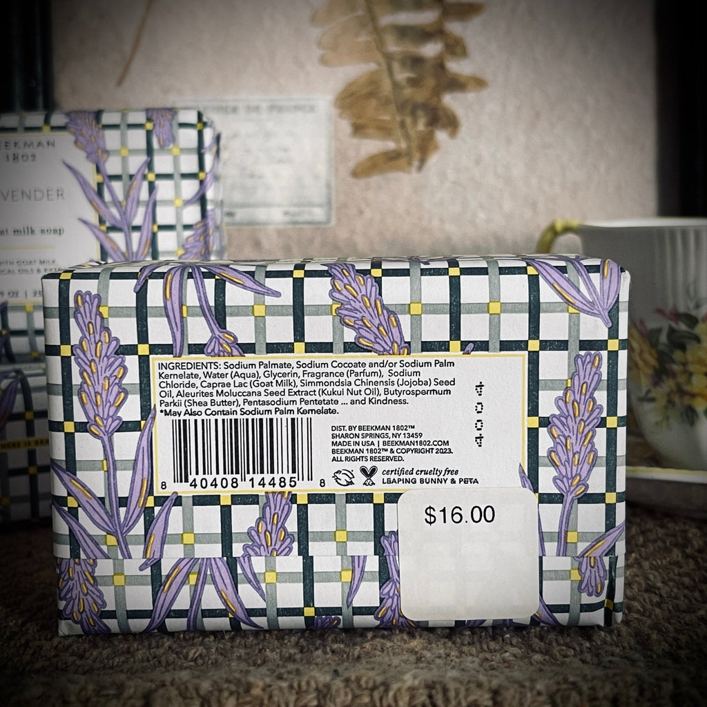 Beekman 1802 Goat Milk Soap Bar - Lavender – Home & Garden by The Olde 1840