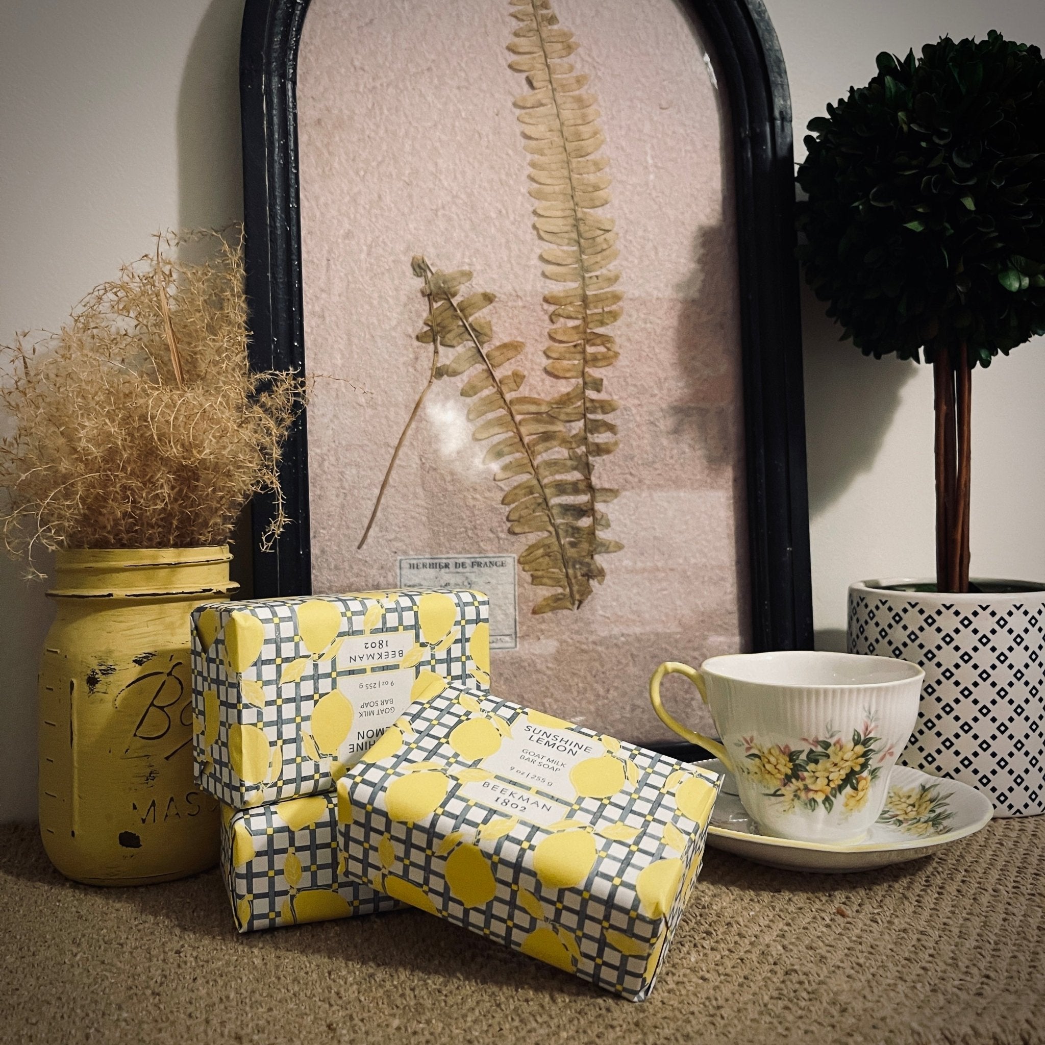 Beekman 1802 Goat Milk Soap Bar - Sunshine Lemon – Home & Garden by The Olde 1840