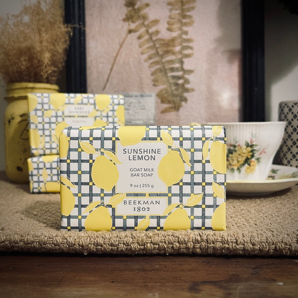 Beekman 1802 Goat Milk Soap Bar - Sunshine Lemon – Home & Garden by The Olde 1840