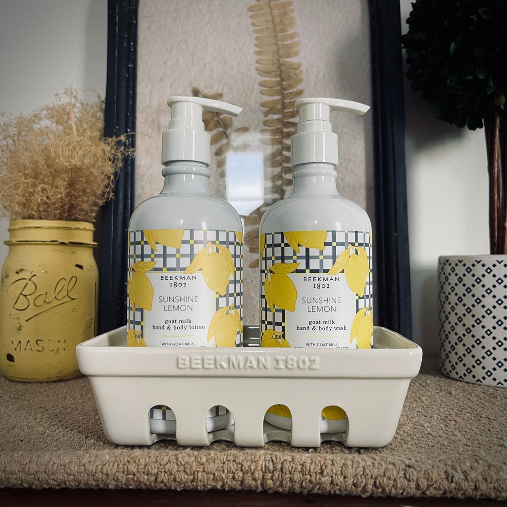 Beekman 1802 Goat Milk - Sunshine Lemon - Caddy Set – Home & Garden by The Olde 1840