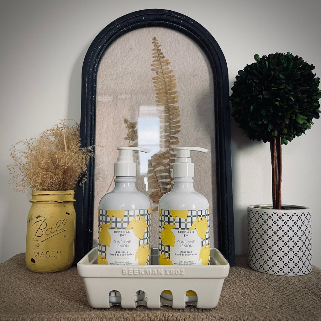 Beekman 1802 Goat Milk - Sunshine Lemon - Caddy Set – Home & Garden by The Olde 1840