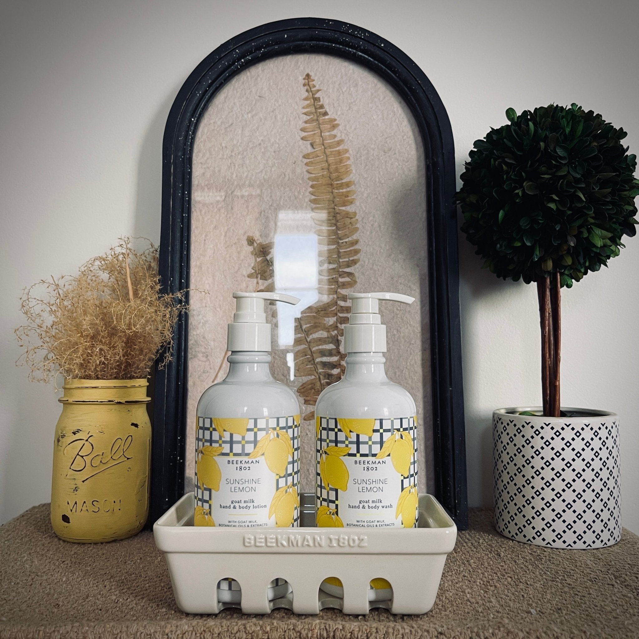 Beekman 1802 Goat Milk - Sunshine Lemon - Caddy Set – Home & Garden by The Olde 1840