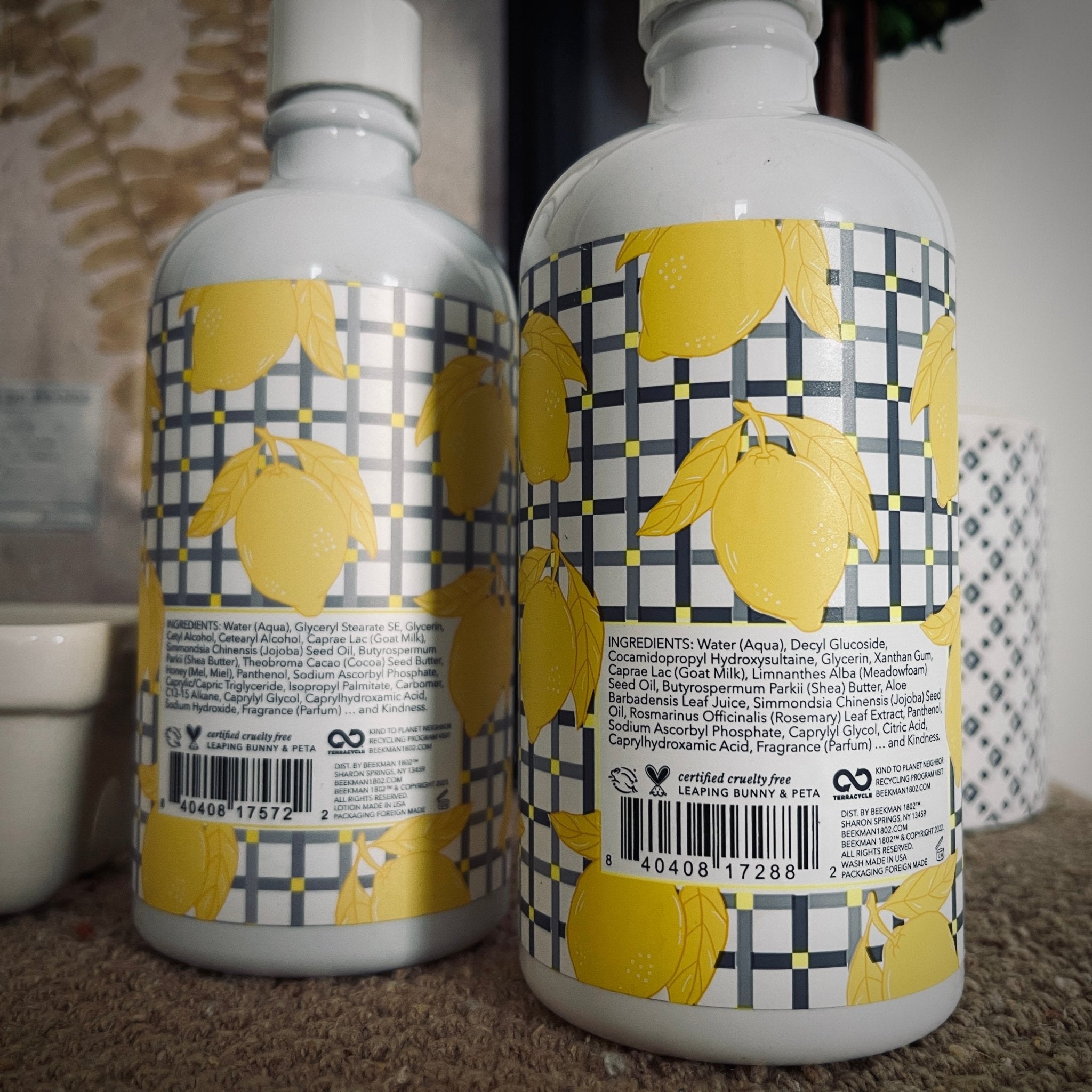 Beekman 1802 Goat Milk - Sunshine Lemon - Caddy Set – Home & Garden by The Olde 1840