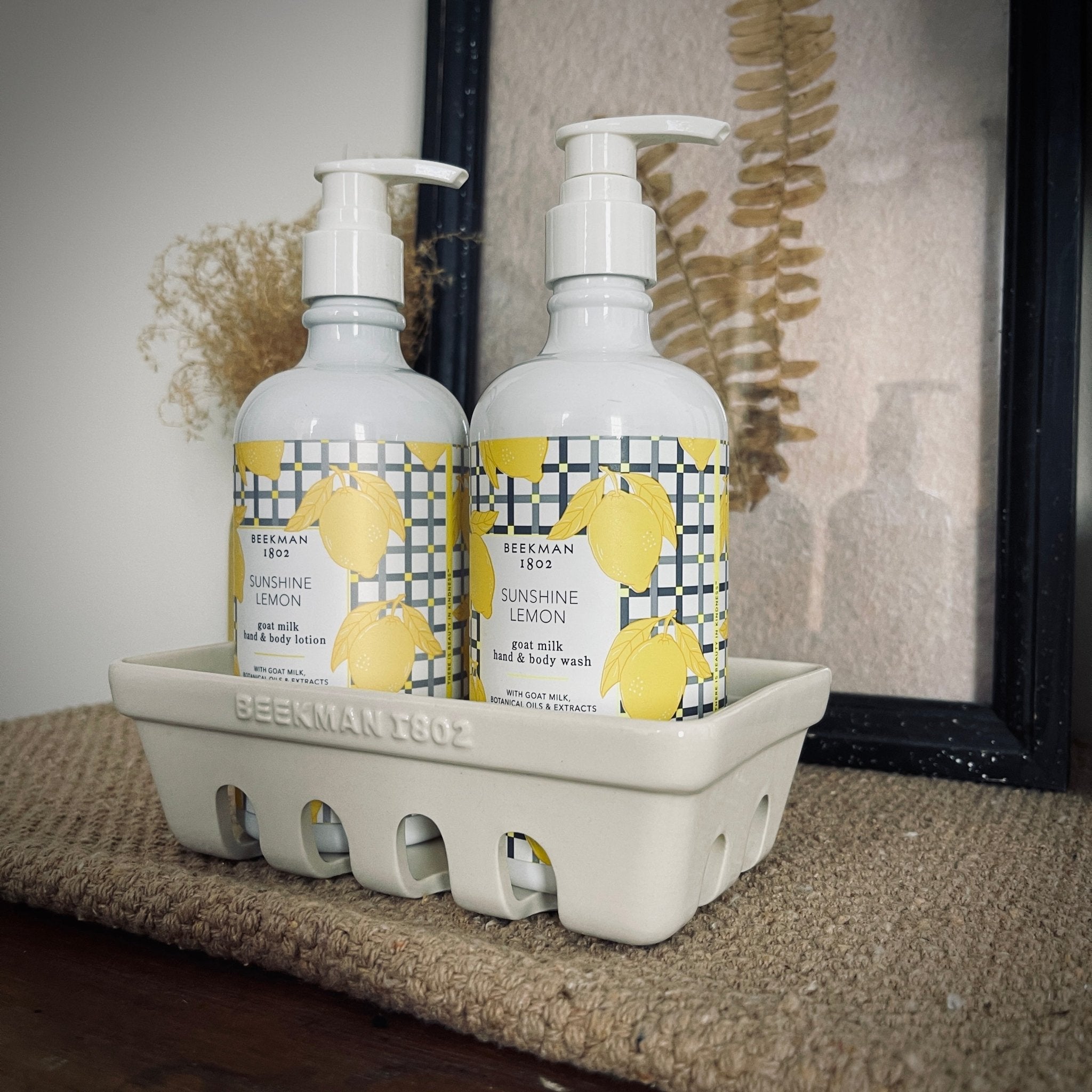 Beekman 1802 Goat Milk - Sunshine Lemon - Caddy Set – Home & Garden by The Olde 1840