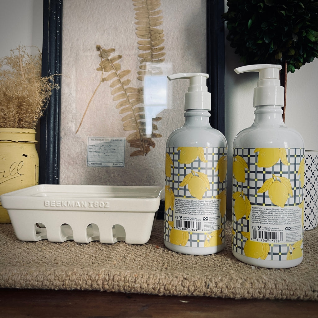 Beekman 1802 Goat Milk - Sunshine Lemon - Caddy Set – Home & Garden by The Olde 1840