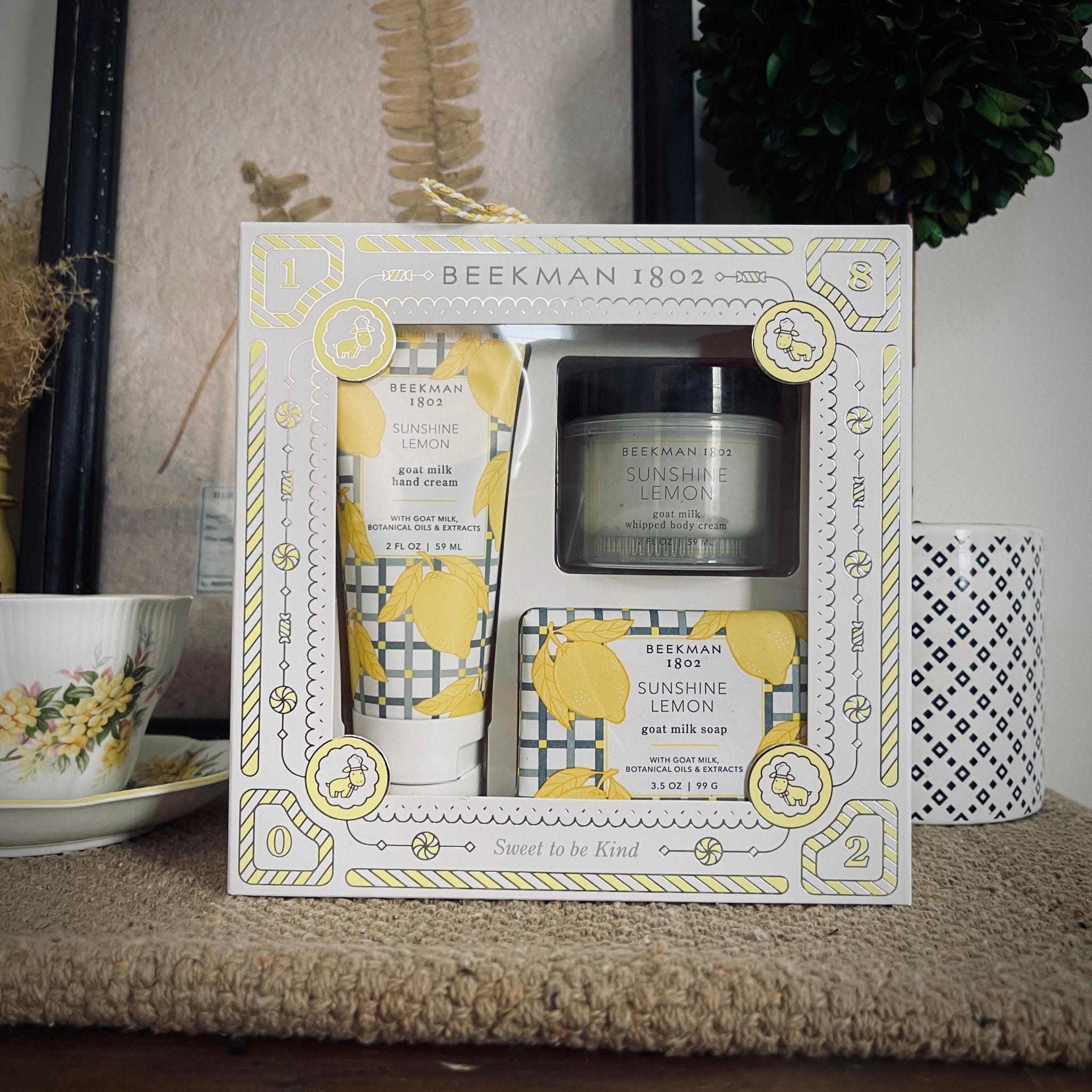 Beekman 1802 Goat Milk - Sunshine Lemon - Small Gift Set – Home & Garden by The Olde 1840