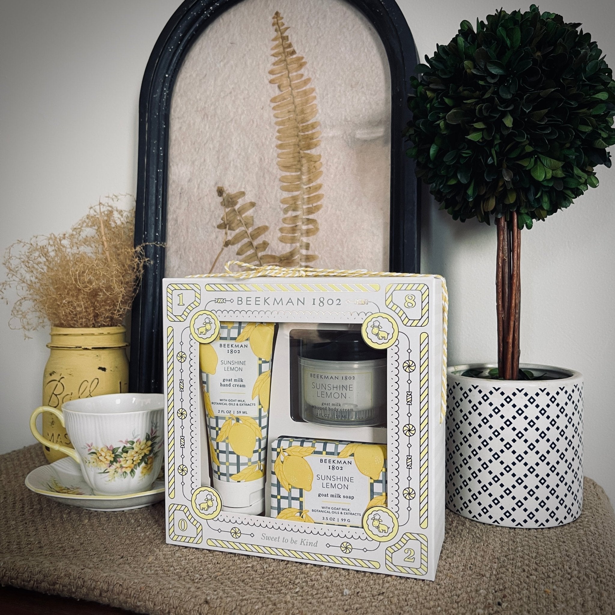 Beekman 1802 Sunshine Lemon Small Gift Set | The Olde 1840