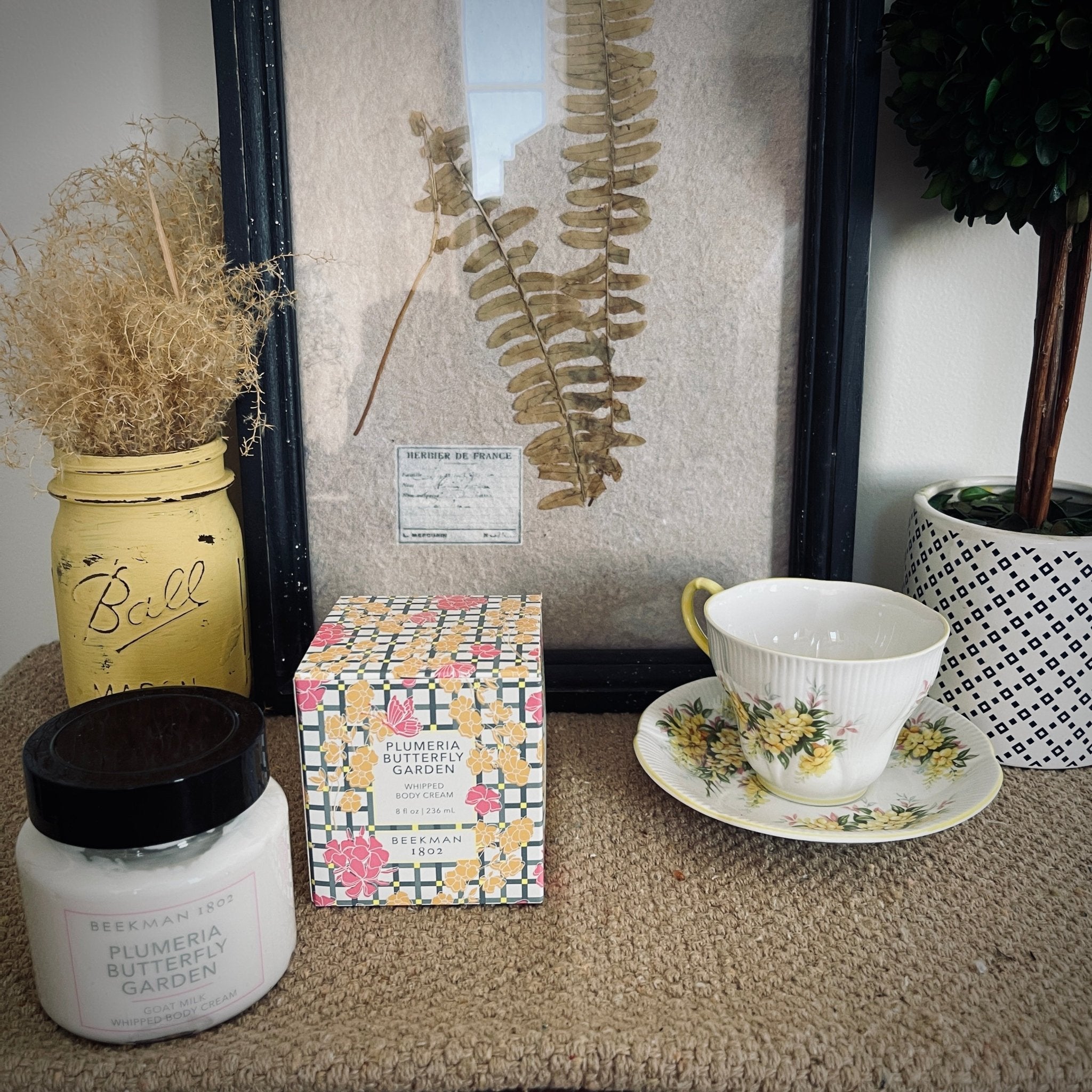 Beekman 1802 Pure Goat Milk Body Cream | Plumeria Butterfly Garden – Home & Garden by The Olde 1840