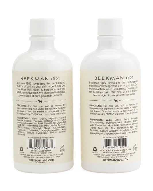 Beekman 1802 Pure Goat Milk Caddy Set – Home & Garden by The Olde 1840