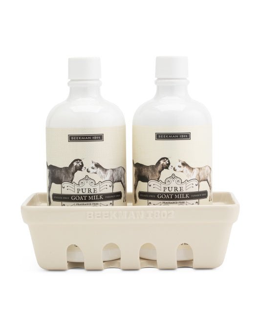 Beekman 1802 Pure Goat Milk Caddy Set – Home & Garden by The Olde 1840