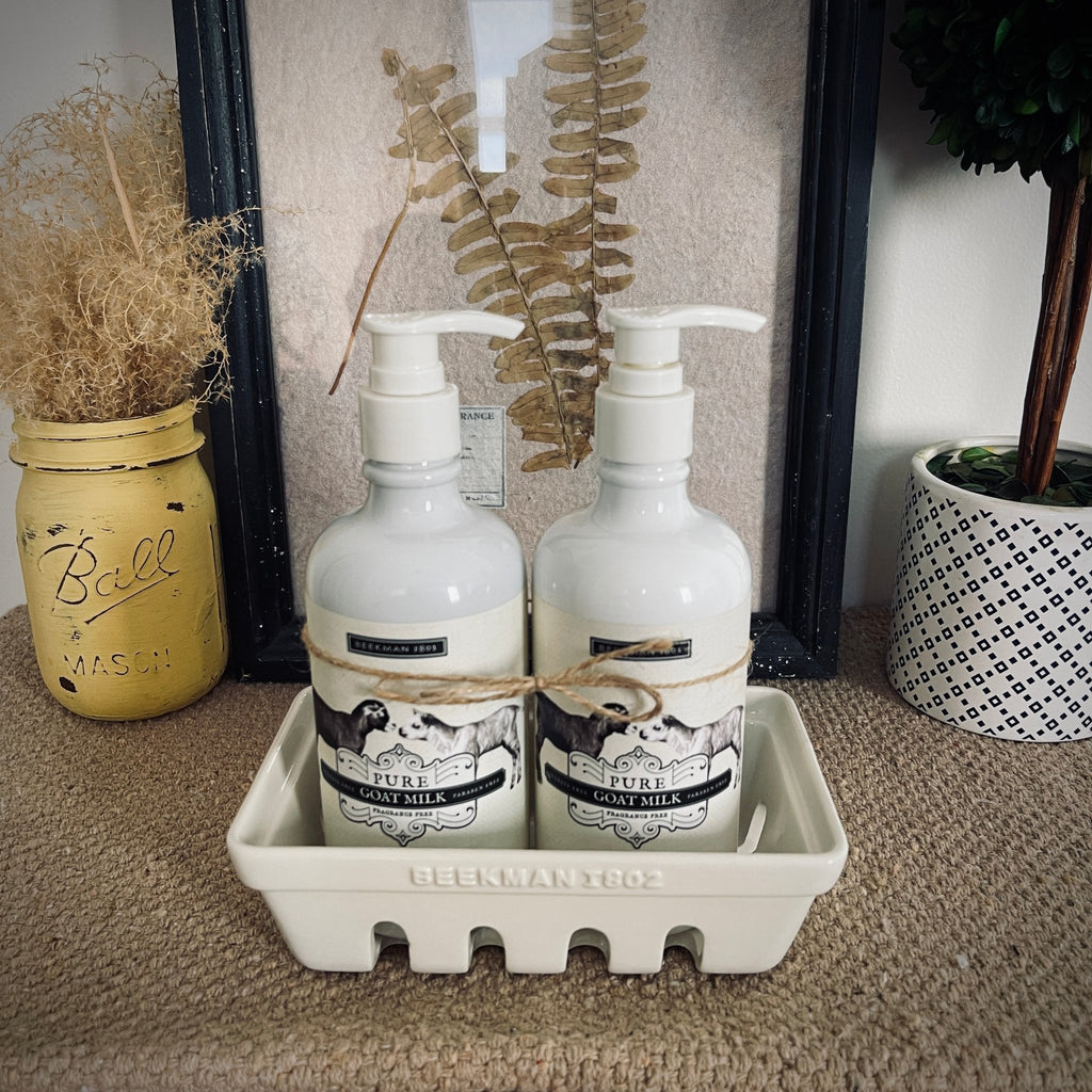 Beekman 1802 Pure Goat Milk Caddy Set – Home & Garden by The Olde 1840