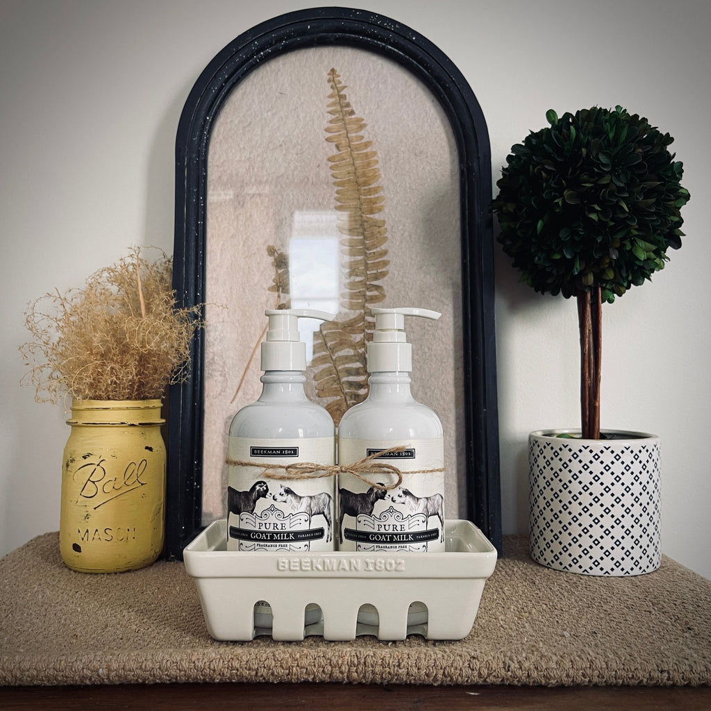 Beekman 1802 Pure Goat Milk Caddy Set – Home & Garden by The Olde 1840