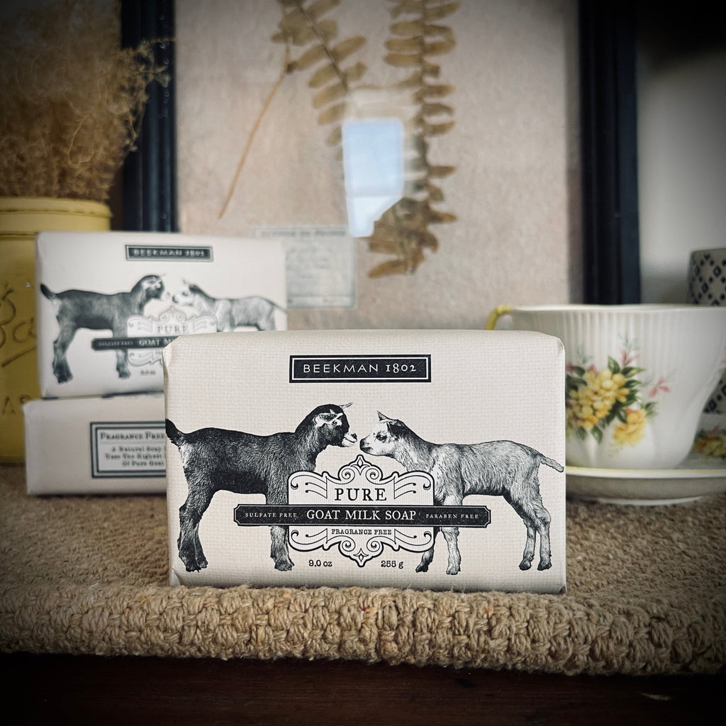 Beekman 1802 Pure Goat Milk Soap Bar – Fragrance Free – Home & Garden by The Olde 1840