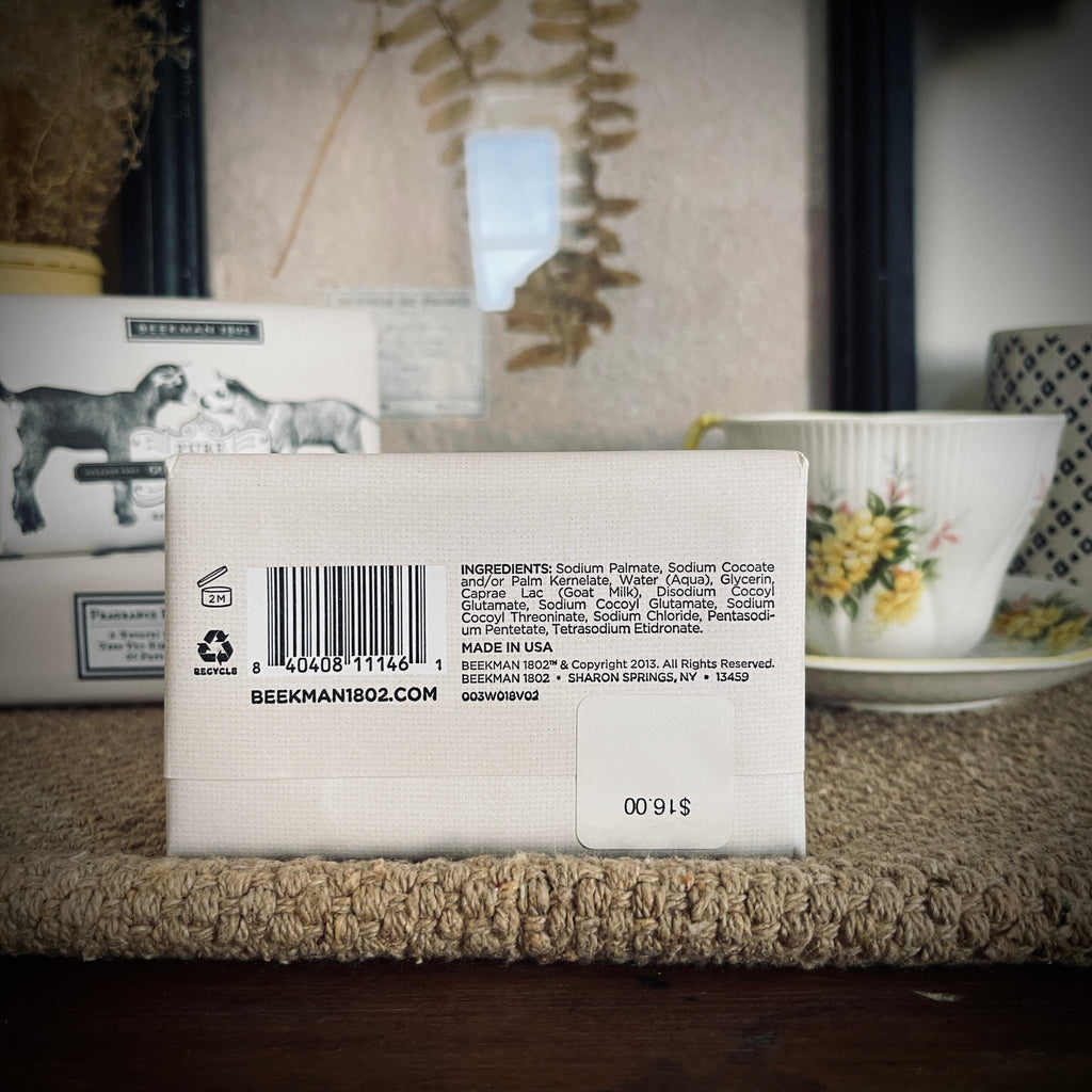 Beekman 1802 Pure Goat Milk Soap Bar – Fragrance Free – Home & Garden by The Olde 1840