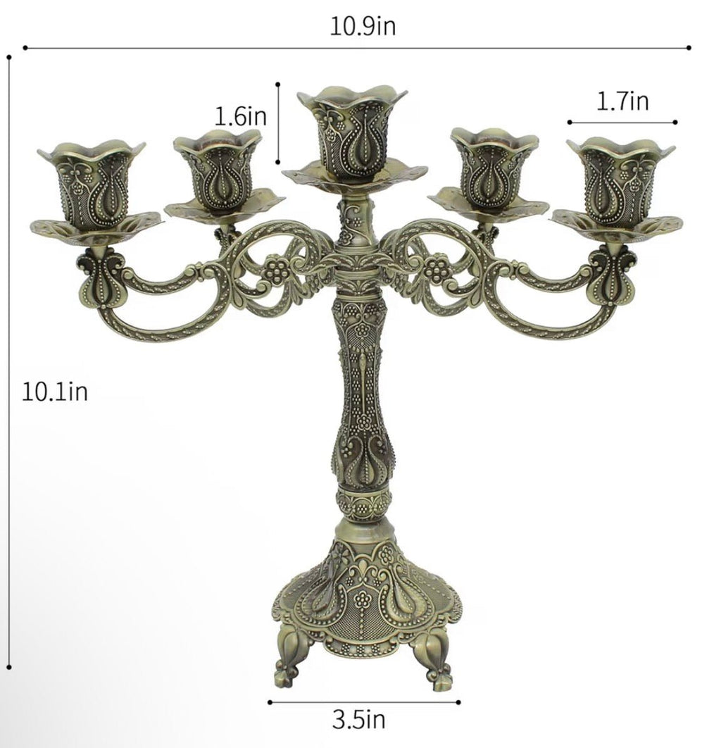 Bronze Candelabra – Decor by The Olde 1840