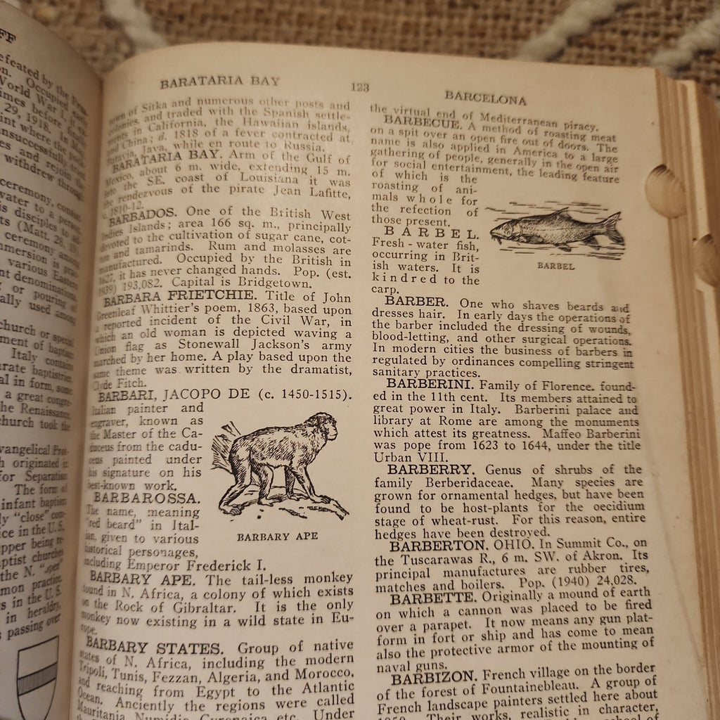 C. 1947 The New Modern Encyclopedia – Vintage Reference Book – Books by The Olde 1840