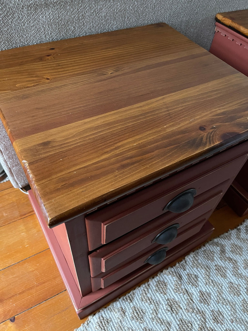 Carriage House Crimson Accent Storage Cabinet – Furniture by The Olde 1840