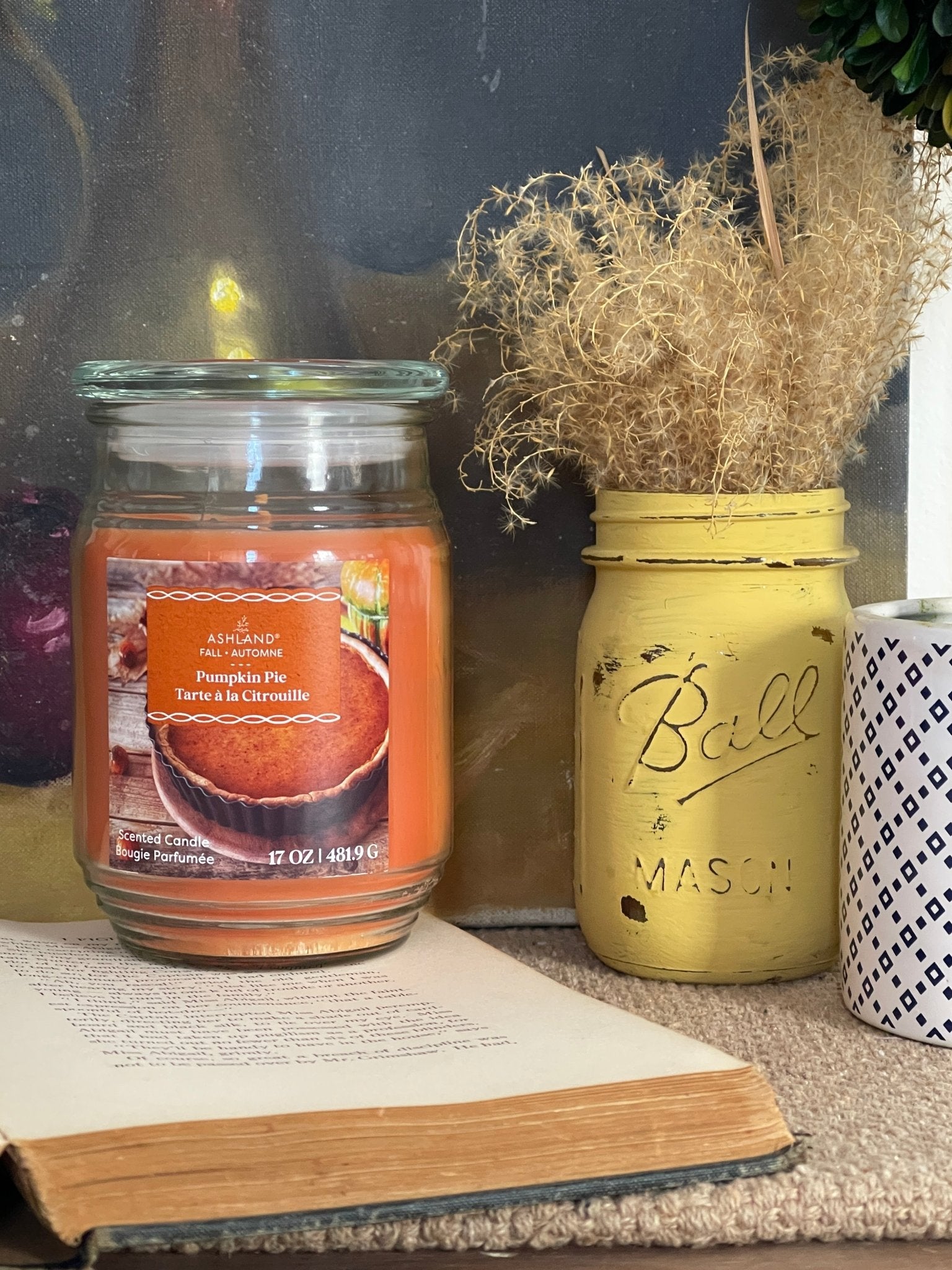 Classic Pumpkin Pie Scented Candle | 17oz Large Jar – Candles by The Olde 1840