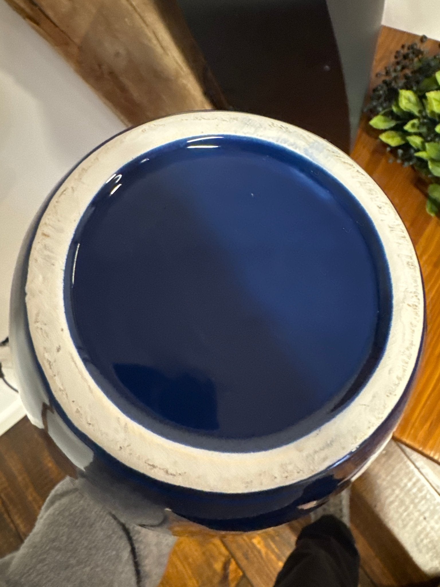 Dark Blue Vase – by The Olde 1840