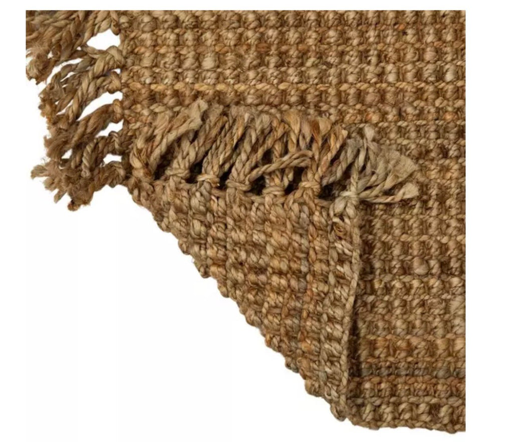Fringed Jute Rug - Large – Accent Rug by The Olde 1840