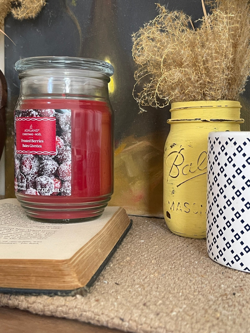 Frosted Berries Scented Candle | 17oz Large Jar – Candles by The Olde 1840
