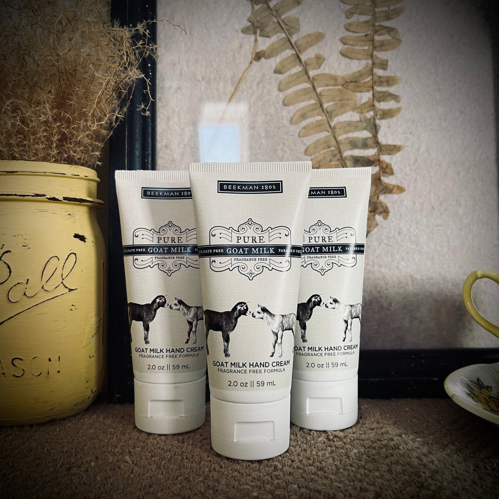 Goat Milk Hand Cream - Fragrance Free - 2oz – Home & Garden by The Olde 1840