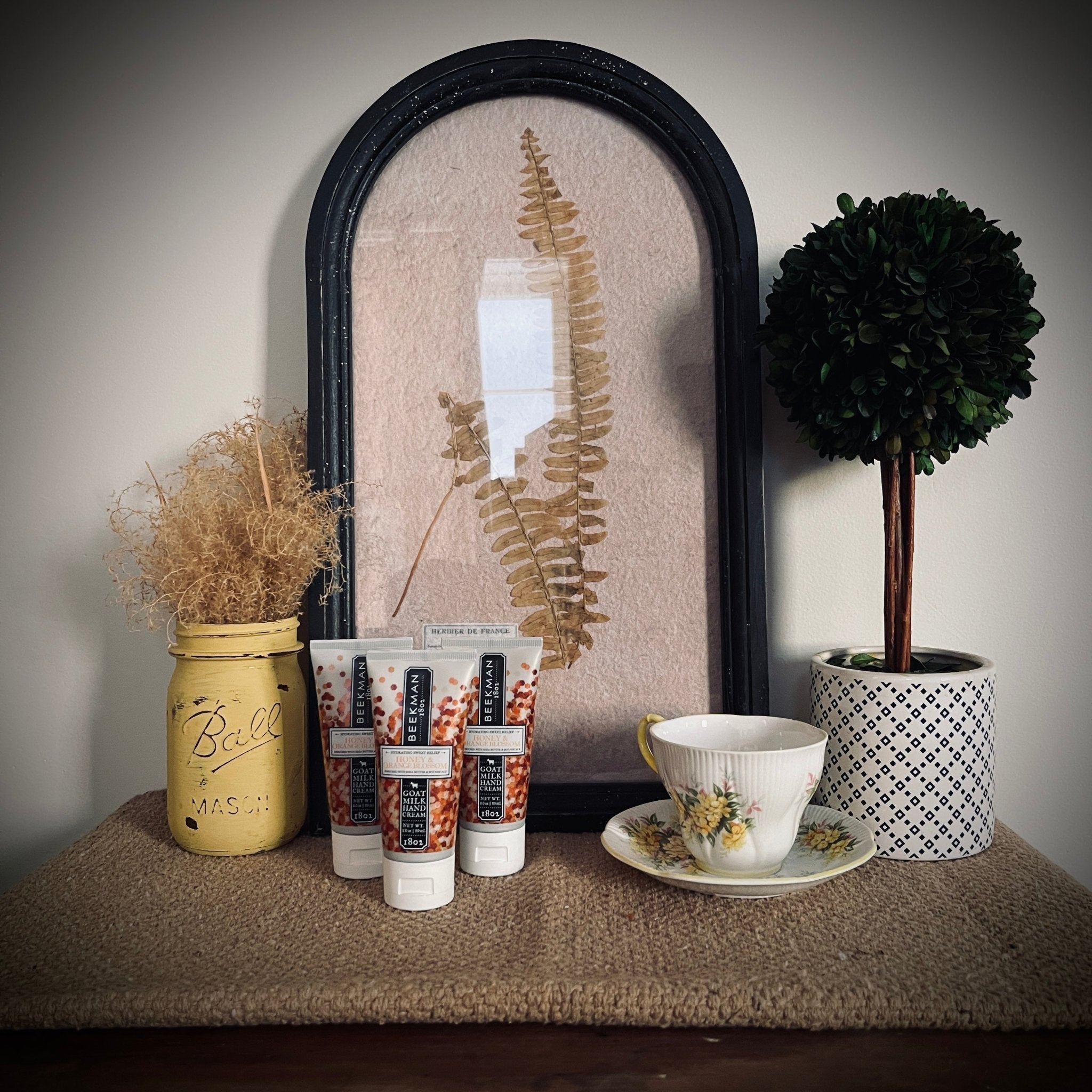 Goat Milk Hand Cream – Honey & Orange Blossom – 2oz – Home & Garden by The Olde 1840