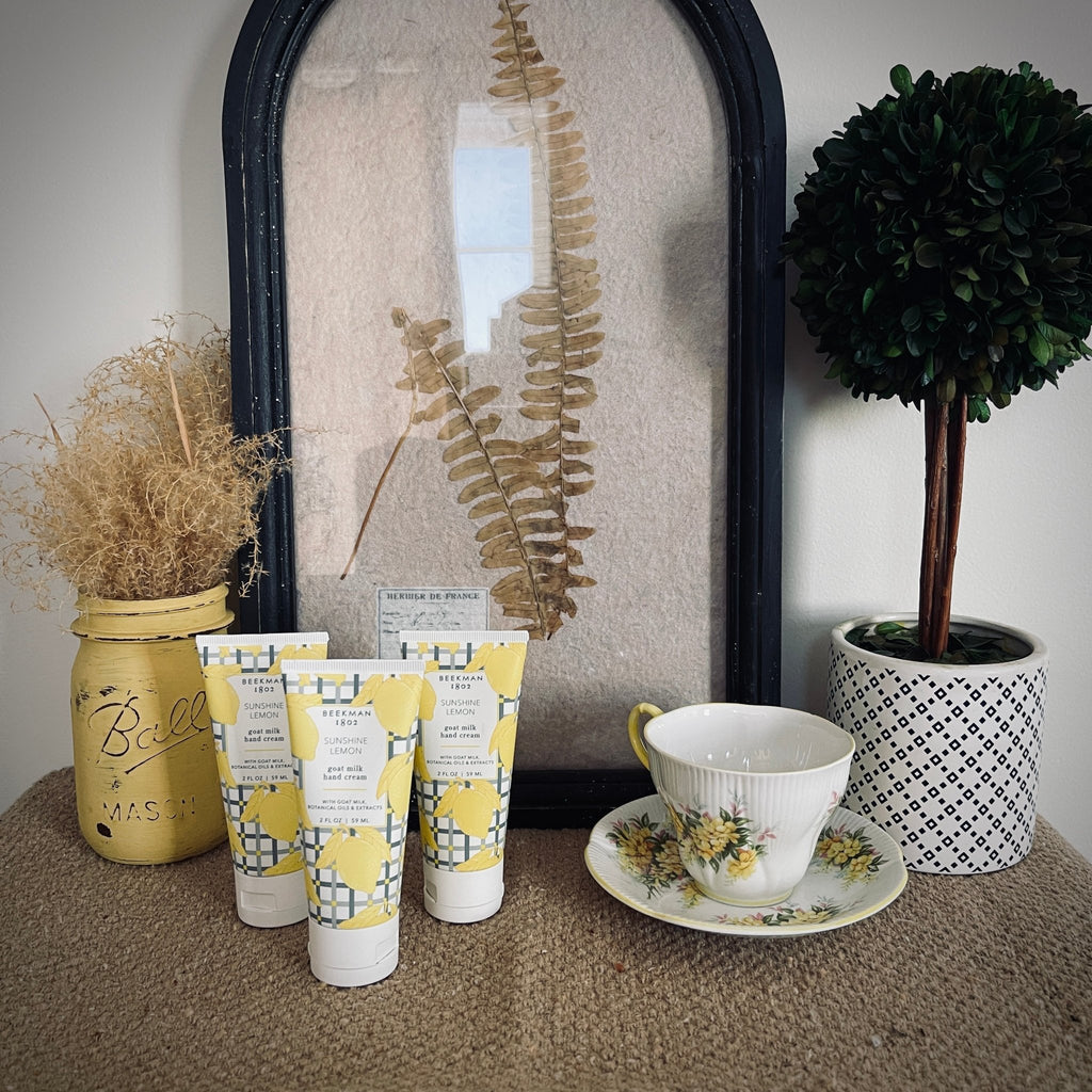 Goat Milk Hand Cream - Sunshine Lemon - 2oz – Home & Garden by The Olde 1840