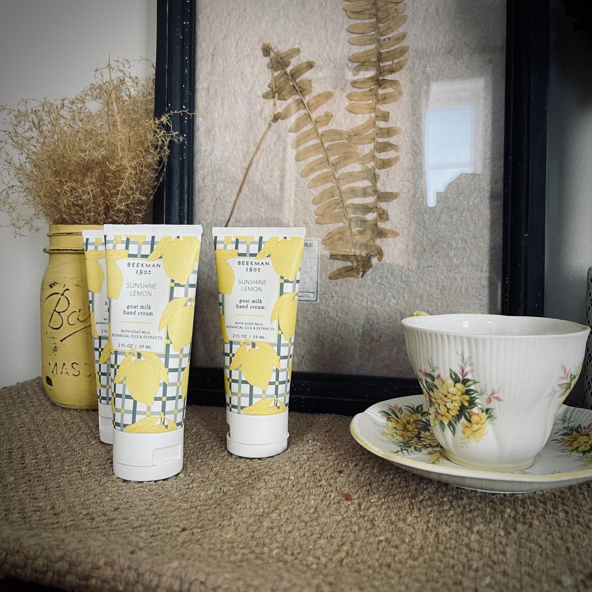 Goat Milk Hand Cream - Sunshine Lemon - 2oz – Home & Garden by The Olde 1840